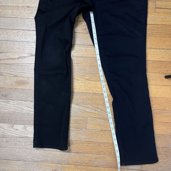 NYDJ Jeans Women's Size 12 Black Sheri Slim Lift Tuck Technology Stretch - Picture 8 of 10